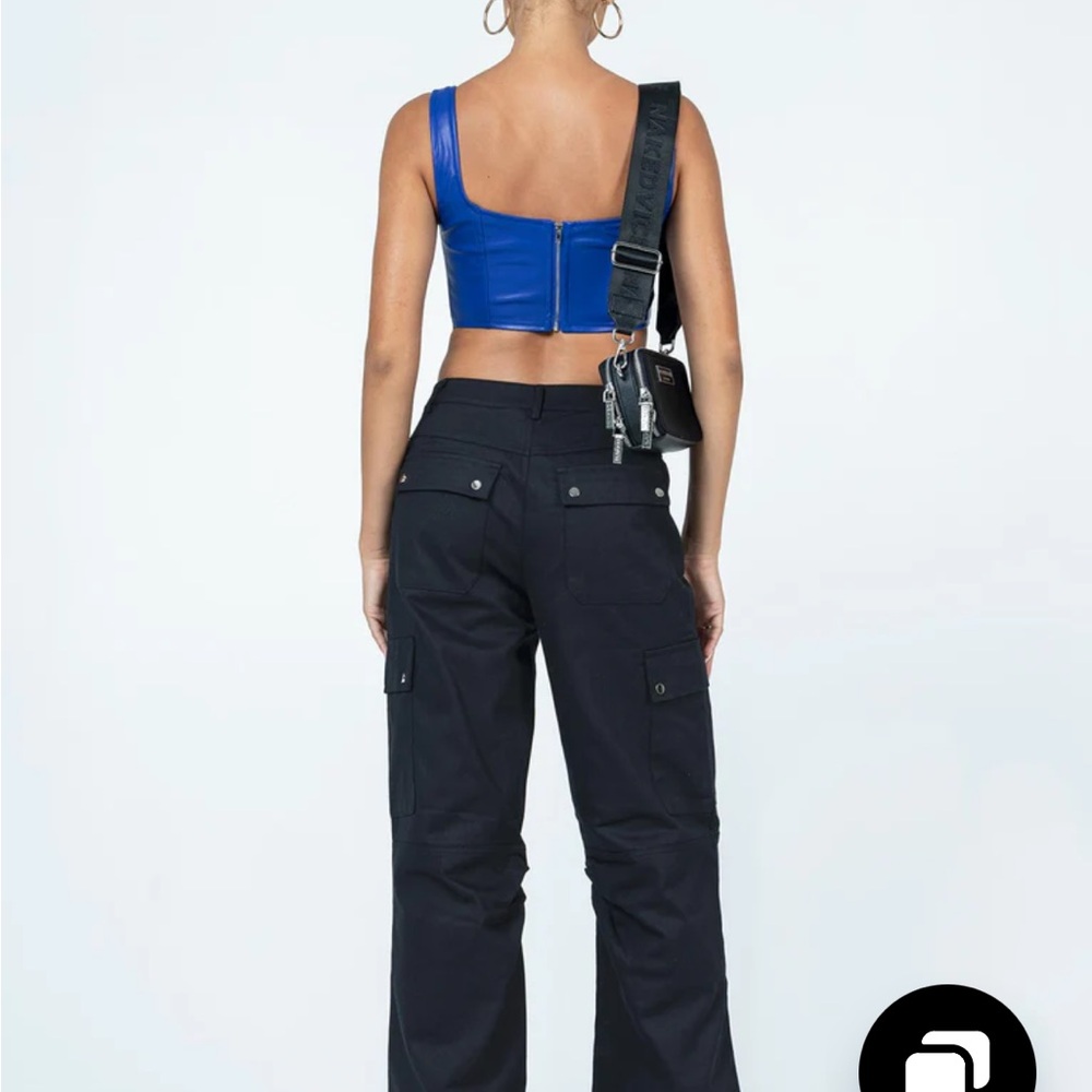 Princess Polly cargo mid rise pants worn twice